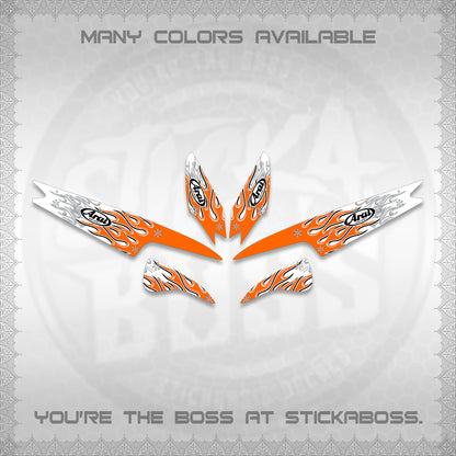 AEROX V3 STOCK STRIPING DECALS (SP EDITION)STICKER DECALS By STICKABOSS