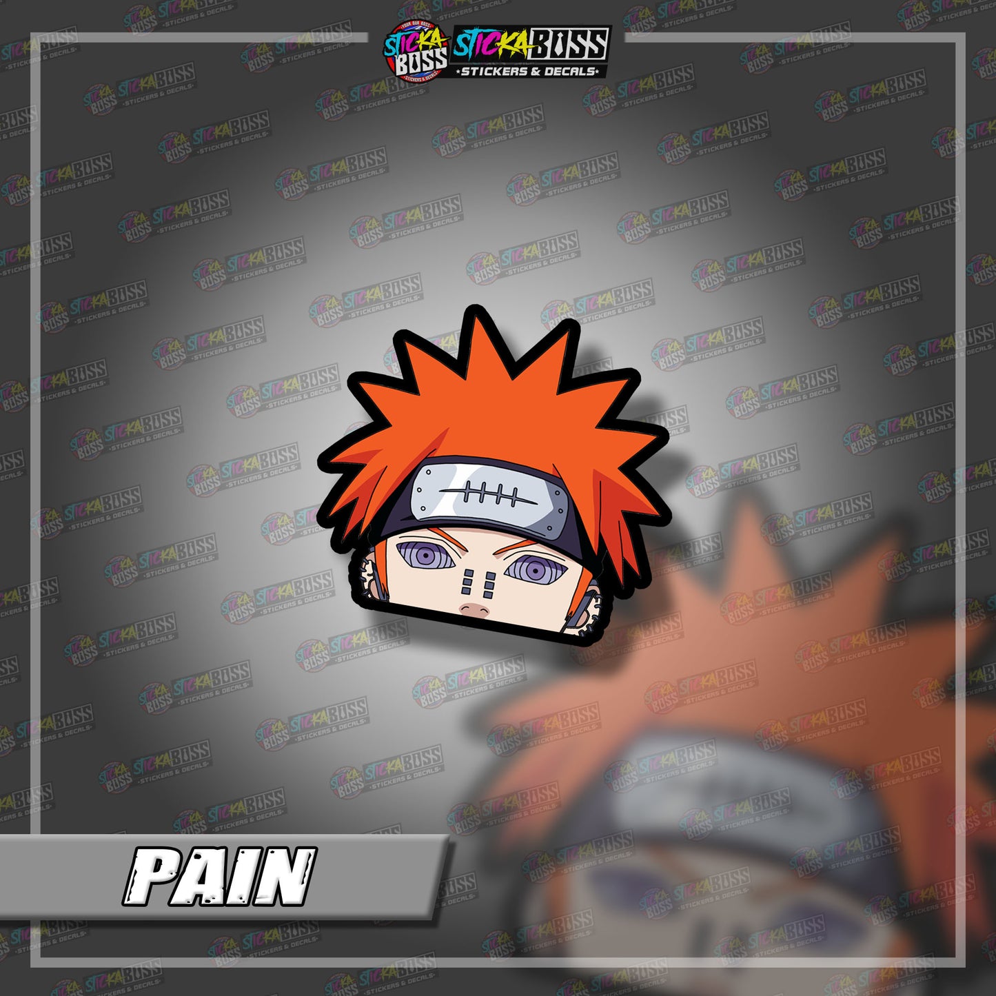 NARUTO | ANIME PEEKER STICKER【VINYL PRINTED】( LAMINATED / WATERPROOF )