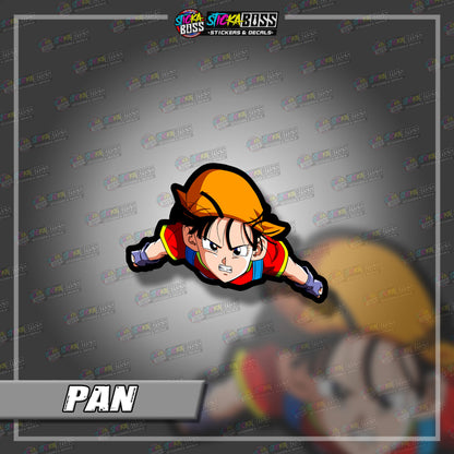 DRAGON BALL Z | ANIME PEEKER STICKER【VINYL PRINTED】( LAMINATED / WATERPROOF )