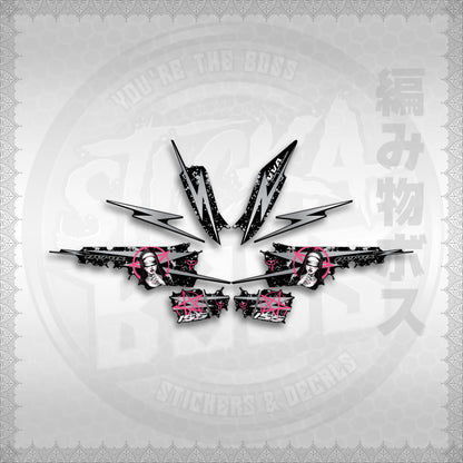 STICKER DECALS for AEROX 155 V2 MALAYSIAN (AV2STLASA) By STICKABOSS (SOFIE LAMINATED WATERPROOF)