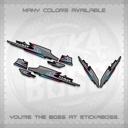 NMAX V1 THAI-INDO DECALS (THMI 02 DESIGN)STICKER DECALS By STICKABOSS