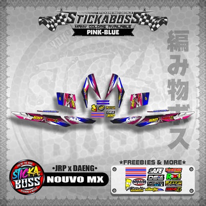 NOUVO MX Decals ( JRP x DAENG )【WITH FREEBIES】