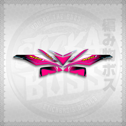 STICKER DECALS for MIO I 125 (MIIMXSODO) By STICKABOSS (SOFIE LAMINATED WATERPROOF)