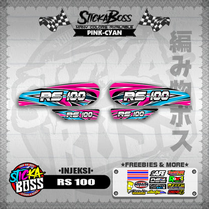 RS 100 DECALS ( INJEKSI )【WITH FREEBIES】