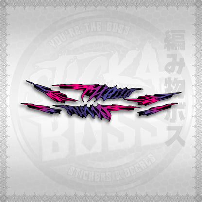 STICKER DECALS for MIO SOULTY INDO (MSOA4STKN) By STICKABOSS (SOFIE LAMINATED WATERPROOF)