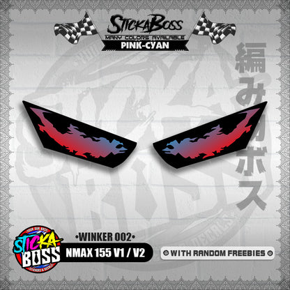 NMAX 155 V1 / V2 (WINKER 002) TRANSPARENT【WITH FREEBIES】