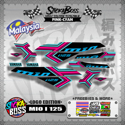MIO I 125 MALAYSIAN DECALS ( LOGO EDITION )【WITH FREEBIES】