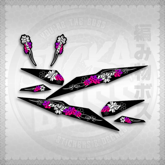 STICKER DECALS for BEAT FI V2 (BV2FLMOIN) By STICKABOSS (SOFIE LAMINATED WATERPROOF)