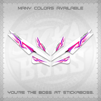 MIO SPORTY  SMILE INDO DECALS FOR WHITE (A24 VARIASI) STICKER DECALS BY STICKABOSS