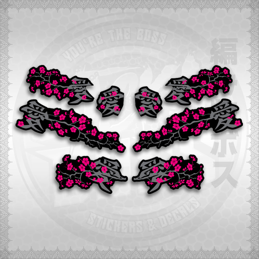 STICKER DECALS for NMAX V2 INDO (NV2SAXFL) By STICKABOSS (SOFIE LAMINATED WATERPROOF)