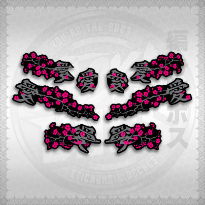 STICKER DECALS for NMAX V2 INDO (NV2SAXFL) By STICKABOSS (SOFIE LAMINATED WATERPROOF)