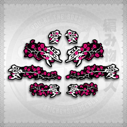 STICKER DECALS for NMAX V1 INDO (NV1SAXFL) By STICKABOSS (SOFIE LAMINATED WATERPROOF)