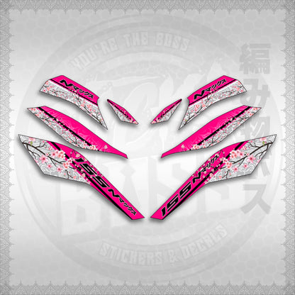 STICKER DECALS for NMAX V3 TURBO INDO (NV3SAIN) By STICKABOSS (SOFIE LAMINATED WATERPROOF)