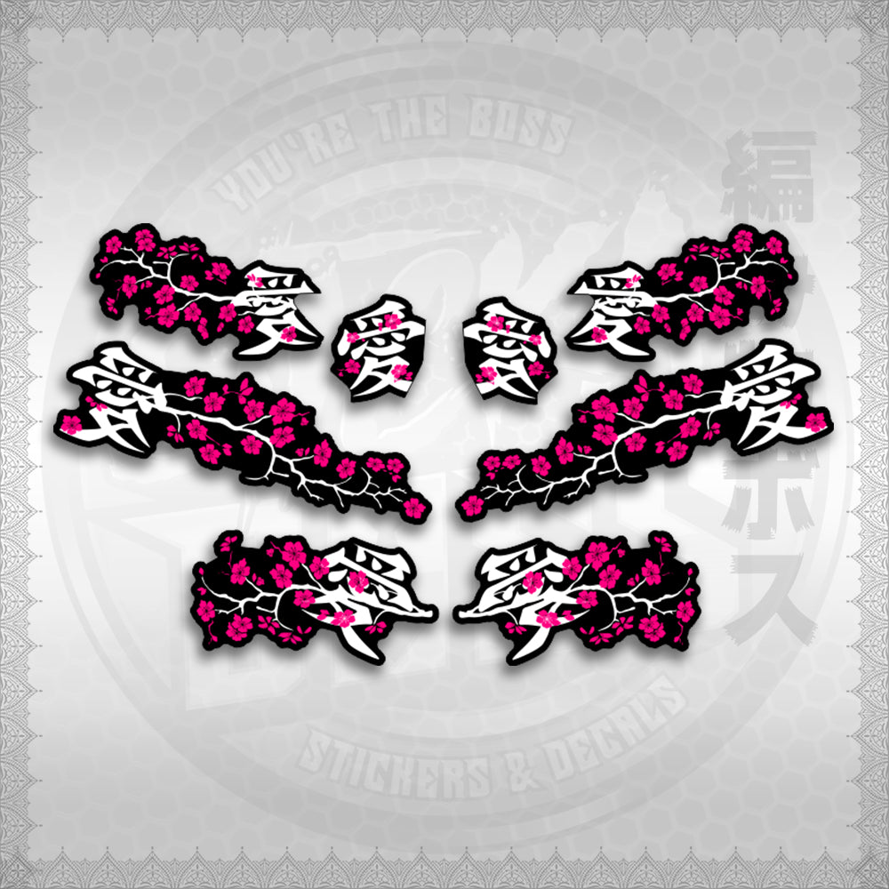 STICKER DECALS for NMAX V2 INDO (NV2SAXFL) By STICKABOSS (SOFIE LAMINATED WATERPROOF)