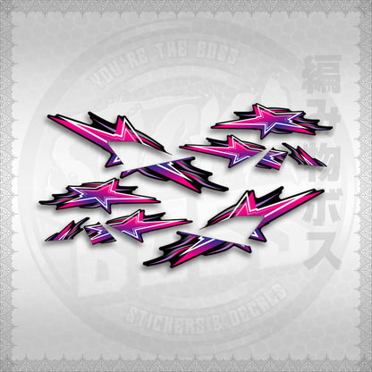 STICKER DECALS for NMAX V2 INDO (NV22002STLI) By STICKABOSS (SOFIE LAMINATED WATERPROOF)