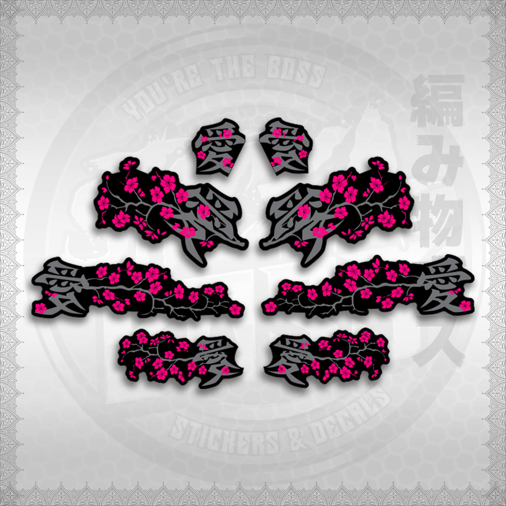 STICKER DECALS for NMAX V1 INDO (NV1SAXFL) By STICKABOSS (SOFIE LAMINATED WATERPROOF)