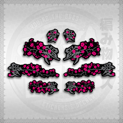 STICKER DECALS for NMAX V1 INDO (NV1SAXFL) By STICKABOSS (SOFIE LAMINATED WATERPROOF)