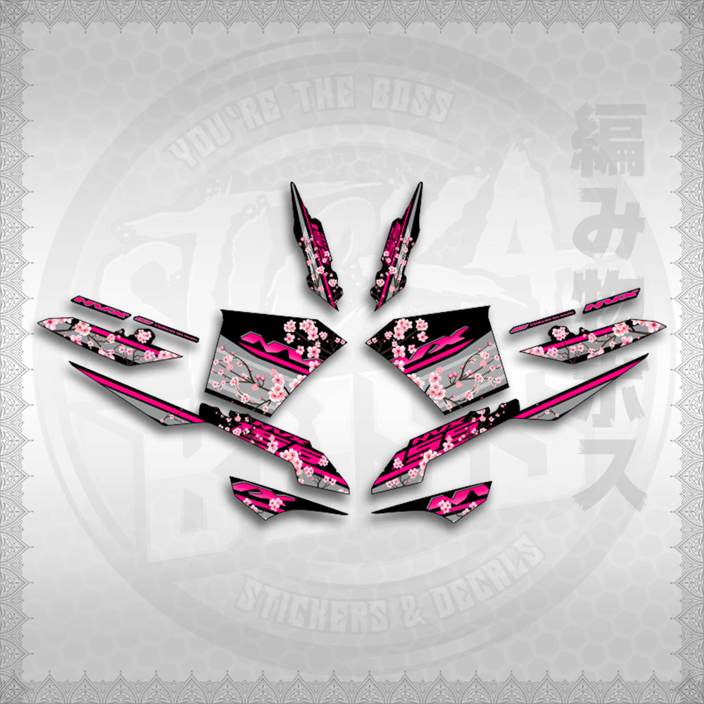 STICKER DECALS for AEROX V3 ALPHA TURBO INDO-MALAYSIAN (AV3SAIN) By STICKABOSS (SOFIE LAMINATED WATERPROOF)