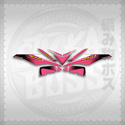 STICKER DECALS for MIO I 125 (MIIMXSODO) By STICKABOSS (SOFIE LAMINATED WATERPROOF)