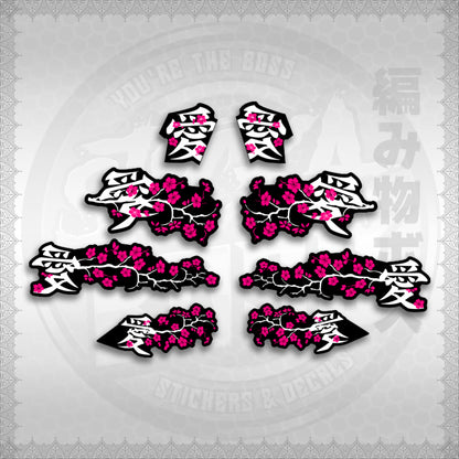 STICKER DECALS for NMAX V3 TURBO INDO (NV3SAXFL) By STICKABOSS (SOFIE LAMINATED WATERPROOF)