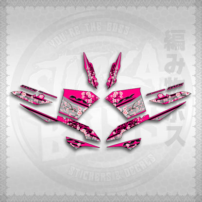 STICKER DECALS for AEROX V3 ALPHA TURBO INDO-MALAYSIAN (AV3SAIN) By STICKABOSS (SOFIE LAMINATED WATERPROOF)