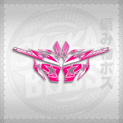 STICKER DECALS for AEROX 155 V2 FOR WHITE (AV220STAP) By STICKABOSS (SOFIE LAMINATED WATERPROOF)