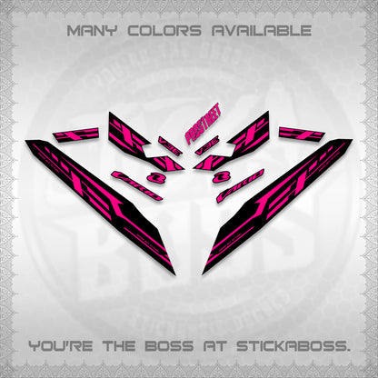 CLICK V3 VARIO DECALS (2026 V3E 001 DESIGN)STICKER DECALS By STICKABOSS
