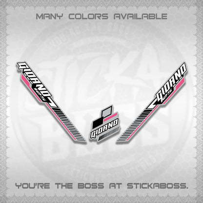 GIORNO DECALS (2026 RACING CAR  PATTERN)STICKER DECALS BY STICKABOSS