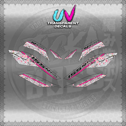 【PREMIUM UV PRINT】TRANSPARENT NMAX V3 TURBO INDO (AV3SAIN)【WITH FREEBIES】