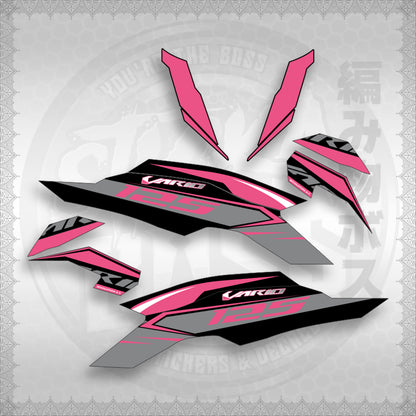 CLICK 125 V3 MALAY / INDO CONCEPT (CV3SLSTRA30) By STICKABOSS (SOFIE LAMINATED WATERPROOF)