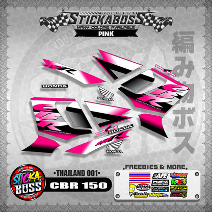HONDA CBR 150 OLD DECALS ( THAILAND 001 )【WITH FREEBIES】