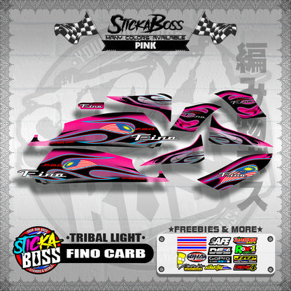 FINO CARB DECALS ( TRIBAL LIGHT )【WITH FREEBIES】