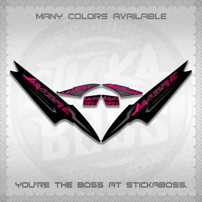 MIO SPORTY/SMILE  DECALS (2026 NEW AMORE DESIGN)STICKER DECALS By STICKABOSS