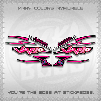 CLICK V2 INDO/MALAY VARIO DECALS (GRAFITY VARIO MOTIF)STICKER DECALS BY STICKABOSS