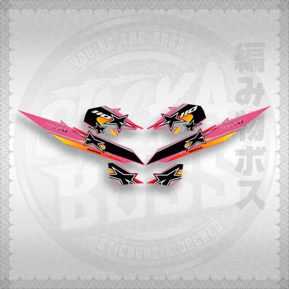 BEAT Fi V2 INDO CONCEPT ( TERBARU MOTIF ) STICKER DECALS By STICKABOSS