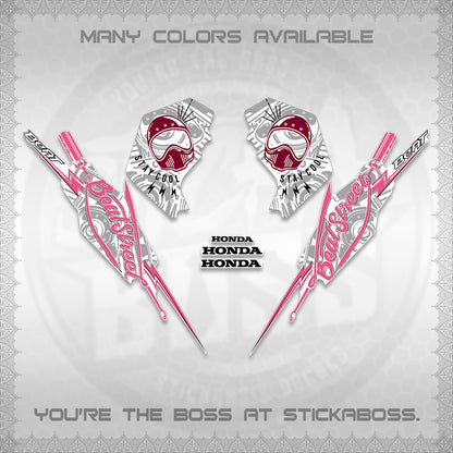 BEAT FI V2 FOR WHITE DECALS (2026 BEATSTREET DESIGN) STICKER KITS BY STICKABOSS