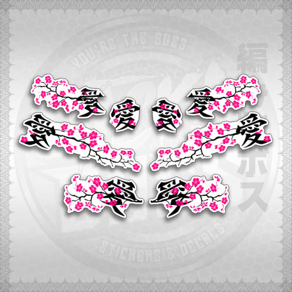 STICKER DECALS for NMAX V2 INDO FOR WHITE (NV2FWSAXFL) By STICKABOSS (SOFIE LAMINATED WATERPROOF)