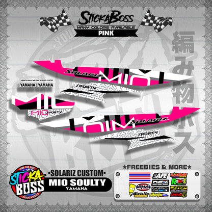 MIO SOULTY DECALS ( SOLARIZ CUSTOM )【WITH FREEBIES】