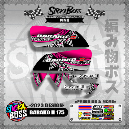 BARAKO ll 175 DECALS ( 2023 DESIGN )【WITH FREEBIES】