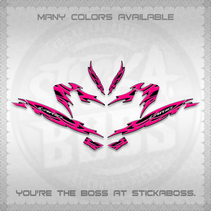 CLICK 125 V4 INDO VARIO DECALS (2026 NUSANTARA STRIPING) STICKER DECALS By STICKABOSS