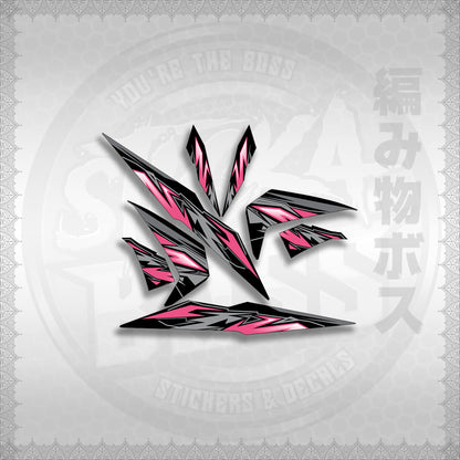 STICKER DECALS for BEAT 110 V2 (BV2INMASTMODE) By STICKABOSS (SOFIE LAMINATED WATERPROOF)