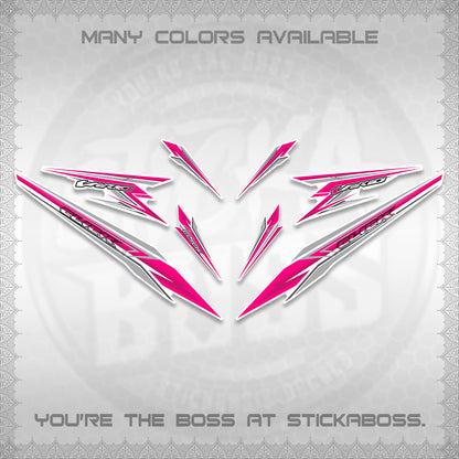 CLICK 160 VARIO FOR WHITE DECALS (2026 SHARP 00-A1 DESIGN)STICKER KITS By STICKABOSS