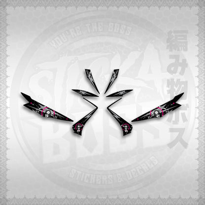 STICKER DECALS for MIO SOUL I CARB MALAYSIAN (MSILASA) By STICKABOSS (SOFIE LAMINATED WATERPROOF)