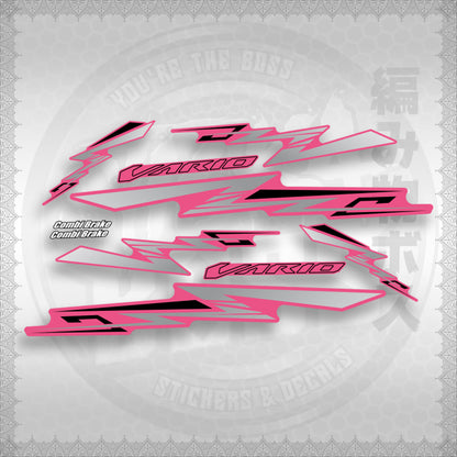 CLICK V2 ( VARIO ALPHA x OMEGA ) STICKER DECALS By STICKABOSS