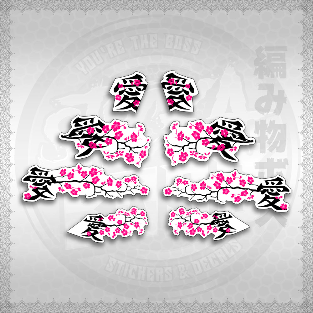 STICKER DECALS for NMAX V3 TURBO INDO FOR WHITE (NV3FWSAXFL) By STICKABOSS (SOFIE LAMINATED WATERPROOF)