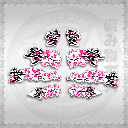 STICKER DECALS for NMAX V3 TURBO INDO FOR WHITE (NV3FWSAXFL) By STICKABOSS (SOFIE LAMINATED WATERPROOF)