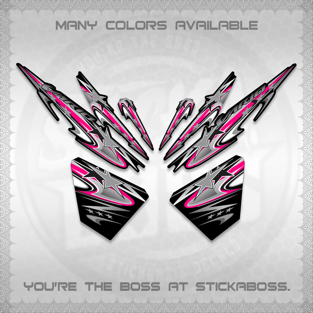 CLICK V1 VARIO DECALS (2026 RISING STAR DESIGN) STICKER DECALS By STICKABOSS (Copy) (Copy) (Copy) (Copy) (Copy) (Copy) (Copy)