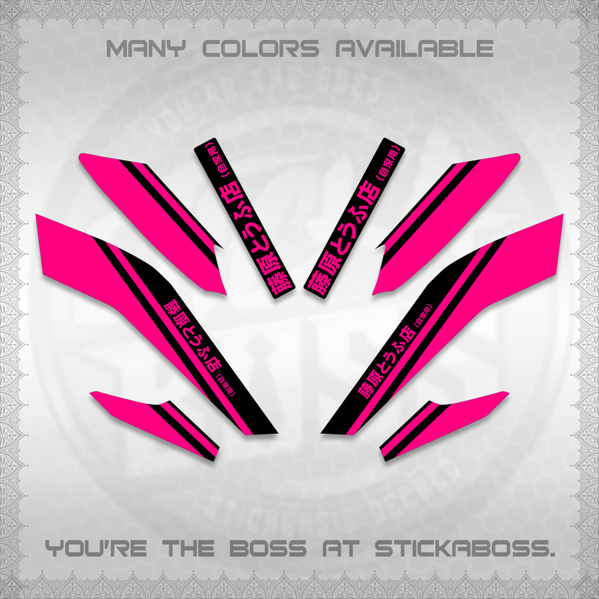 NMAX V2 DECALS (TRUENO STYLE DESIGN) STICKER KITS By STICKABOSS