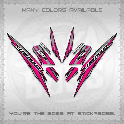 CLICK 125 V3 INDO DECALS (2024 SV 22-A1 STYLE) STICKER KITS By STICKABOSS