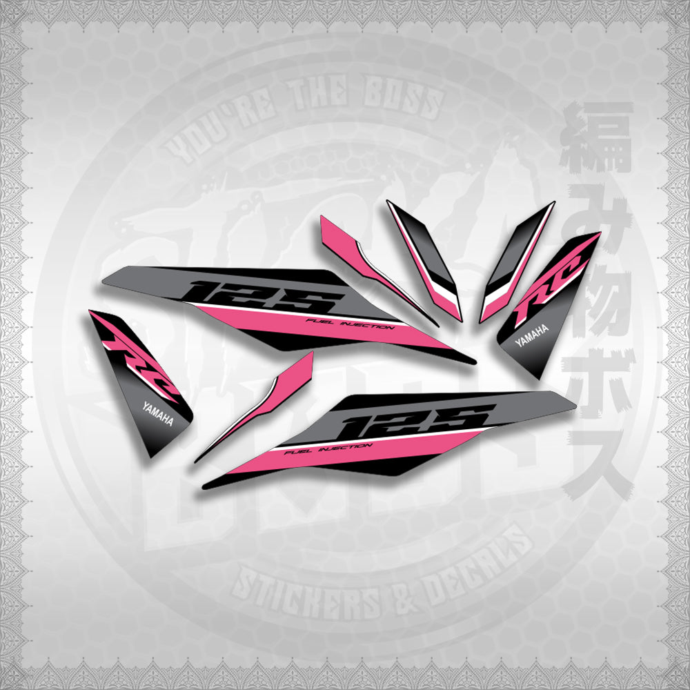 MIO I 125 M3 DASH RC EDITION STICKER DECALS By STICKABOSS (SOFIE LAMINATED WATERPROOF)